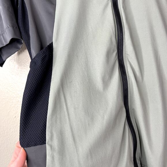 GORE Wear Phantom Short Sleeve Cycling Jersey Men's Large Gray Full Zip Pockets - Picture 2 of 7